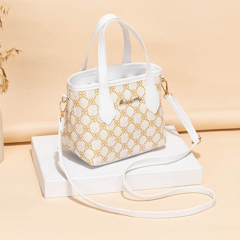 Women's Printed All-matching Bucket Portable Messenger Bag - MYLUXURY LANE ENTERPRISE