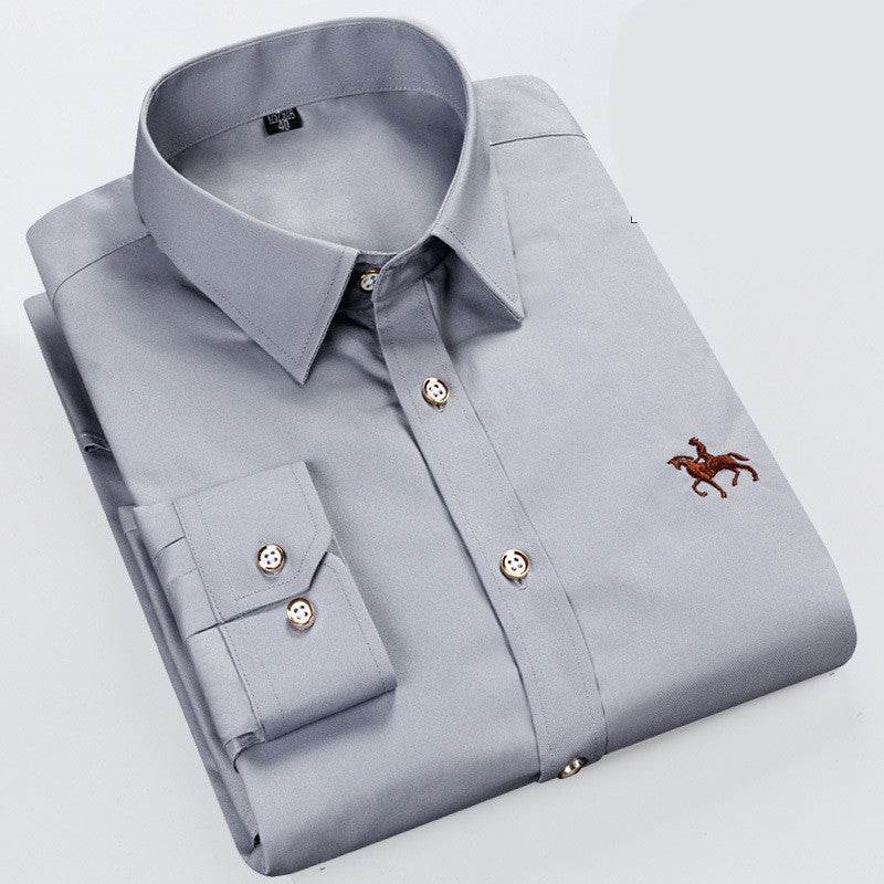 Men Fashion Long Sleeve Shirt Casual - MYLUXURY LANE ENTERPRISE