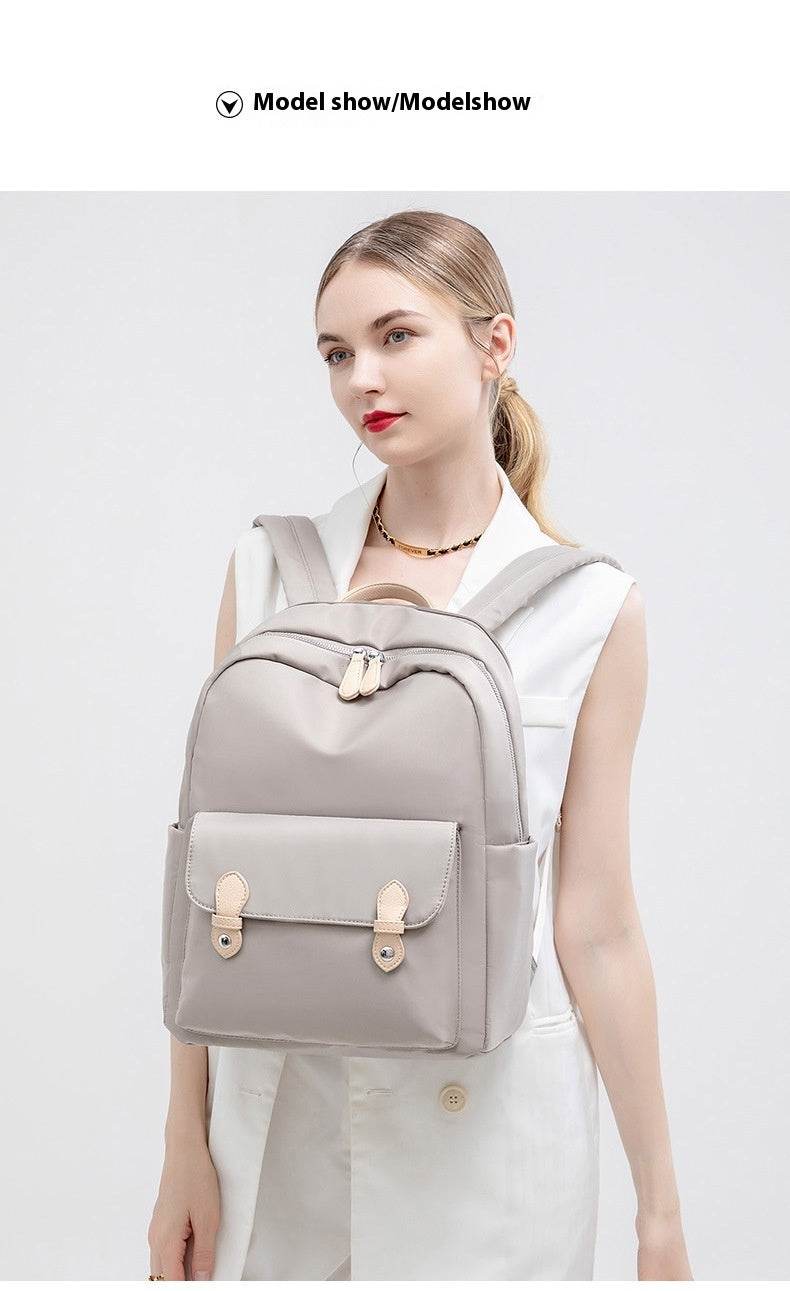 Fashion Business Women's Large Capacity Oxford Cloth Backpack - MYLUXURY LANE ENTERPRISE