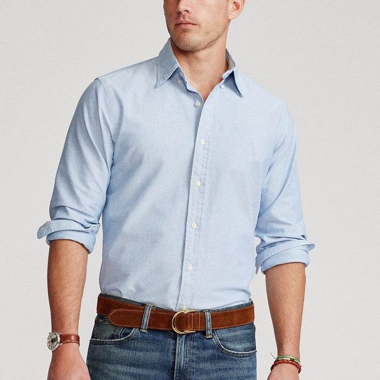 Men's Long-sleeved Shirt Spring And Autumn Business Casual - MYLUXURY LANE ENTERPRISE