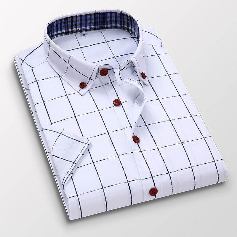 Men's New Slim Print Plus Size Shirt - MYLUXURY LANE ENTERPRISE
