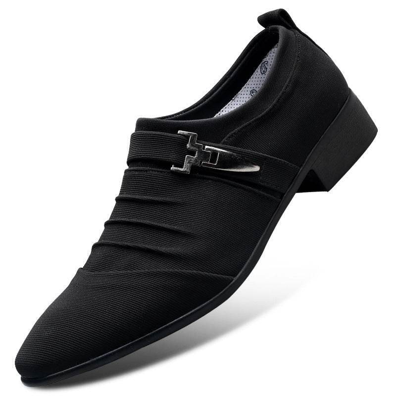 Pointed men's leather shoes - MYLUXURY LANE ENTERPRISE