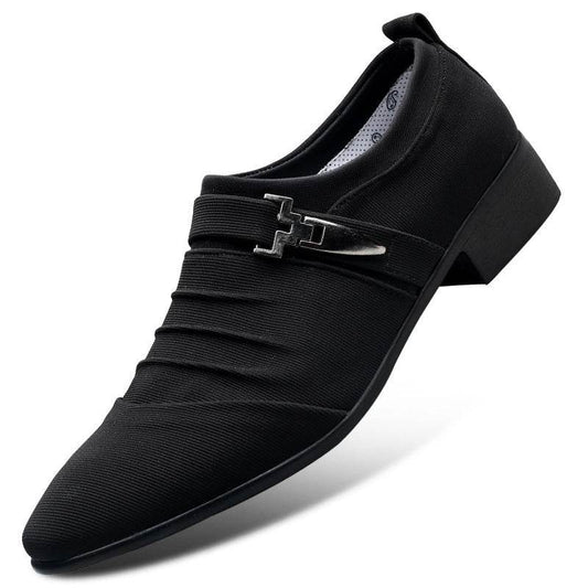 Pointed men's leather shoes - MYLUXURY LANE ENTERPRISE