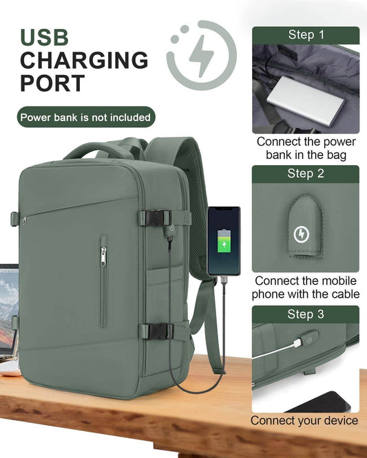 Large Capacity Multifunctional Travel Backpack - MYLUXURY LANE ENTERPRISE