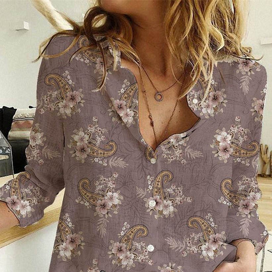 Fashion Single-breasted Long Sleeve Shirt - MYLUXURY LANE ENTERPRISE