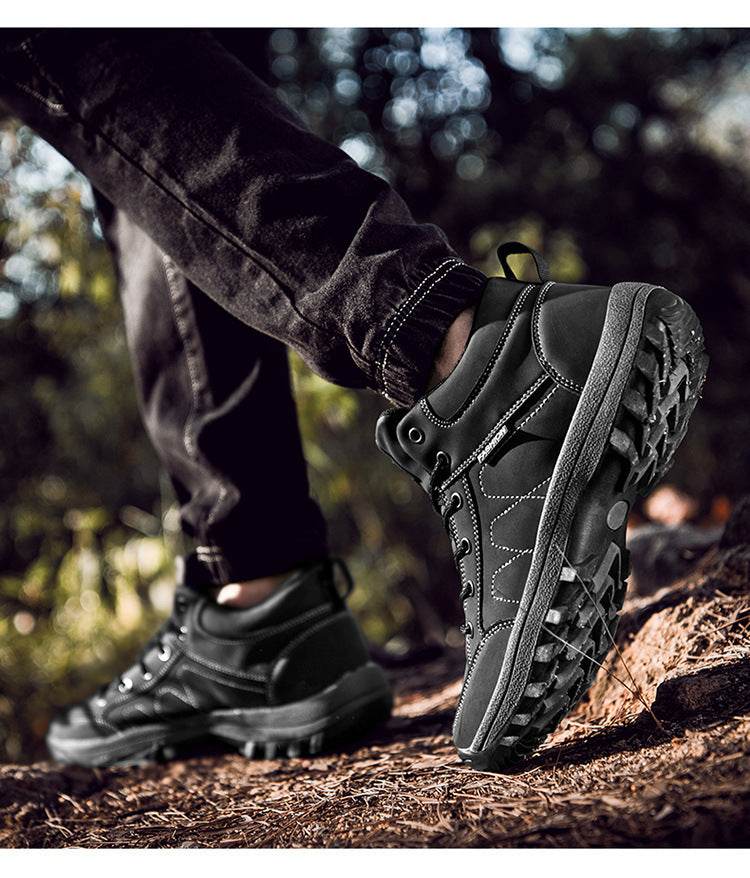 Men's High Top Outdoor Hiking Shoes - MYLUXURY LANE ENTERPRISE