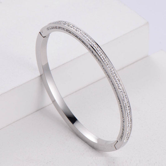 Mud Diamond Titanium Steel Bracelet - MYLUXURY LANE ENTERPRISE