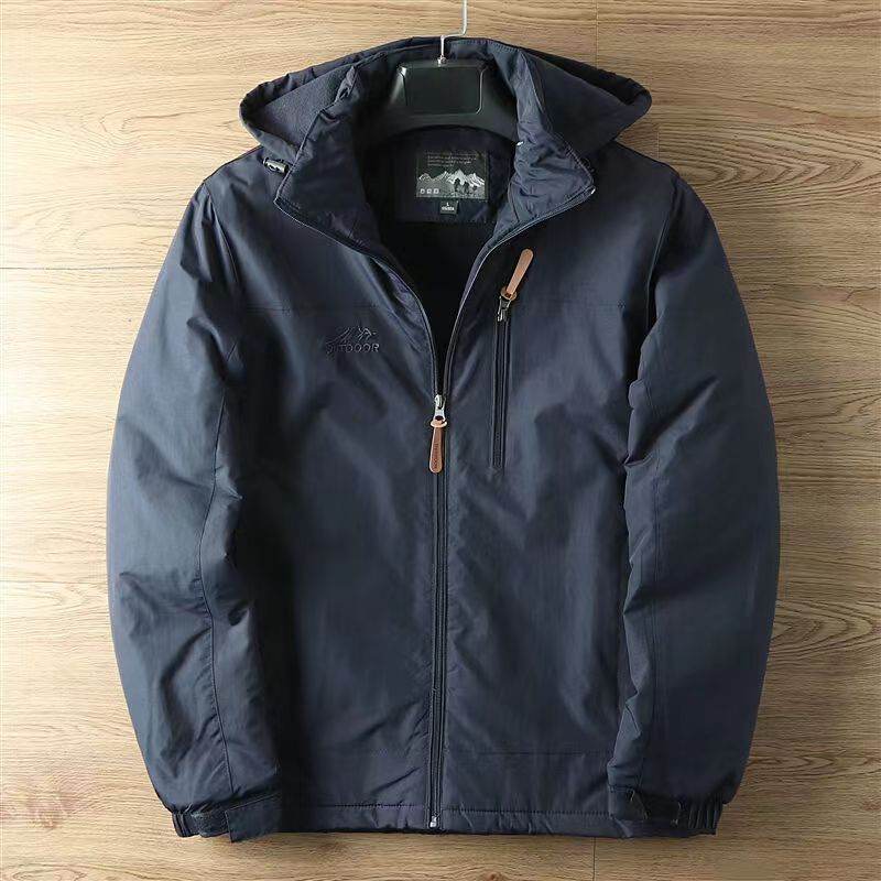 Men's Outdoor Fleece Jacket Detachable Anorak - MYLUXURY LANE ENTERPRISE