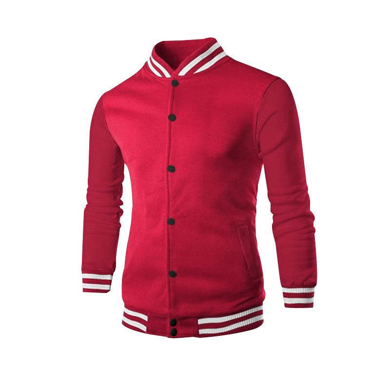 Stand Collar Button Men's Baseball Uniform Flying - MYLUXURY LANE ENTERPRISE
