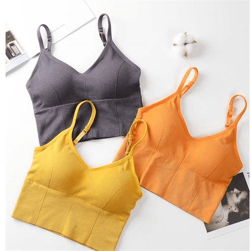 2 Pack Longline Padded support & Lift bra - MYLUXURY LANE ENTERPRISE