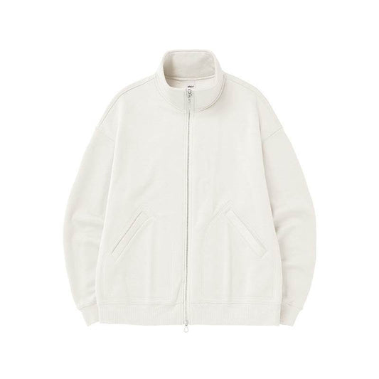 Single-layer Fleece-lined Turtleneck Coat Double-headed Zipped Stand Collar Jacket - MYLUXURY LANE ENTERPRISE