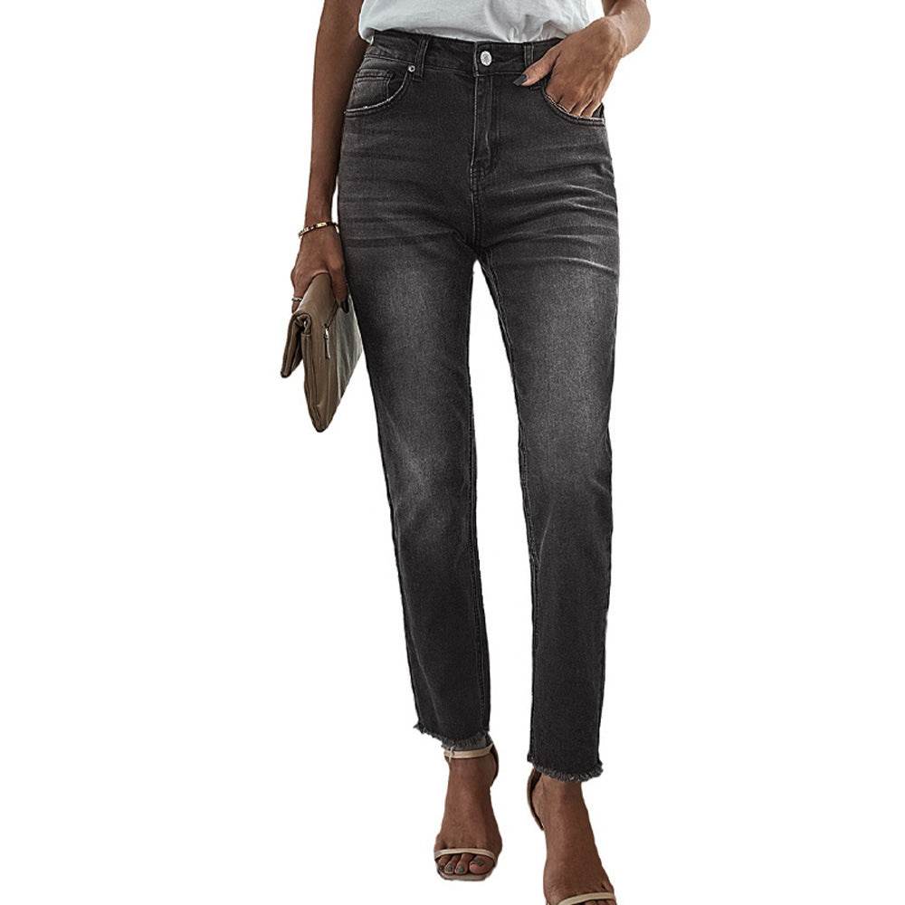 European And American Washed Jeans For Women - MYLUXURY LANE ENTERPRISE