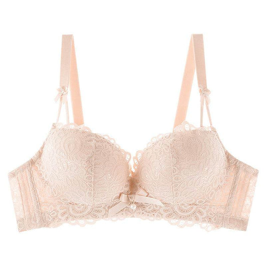 Lace Thick And Thin Cup Adjustable Girl Underwear - MYLUXURY LANE ENTERPRISE