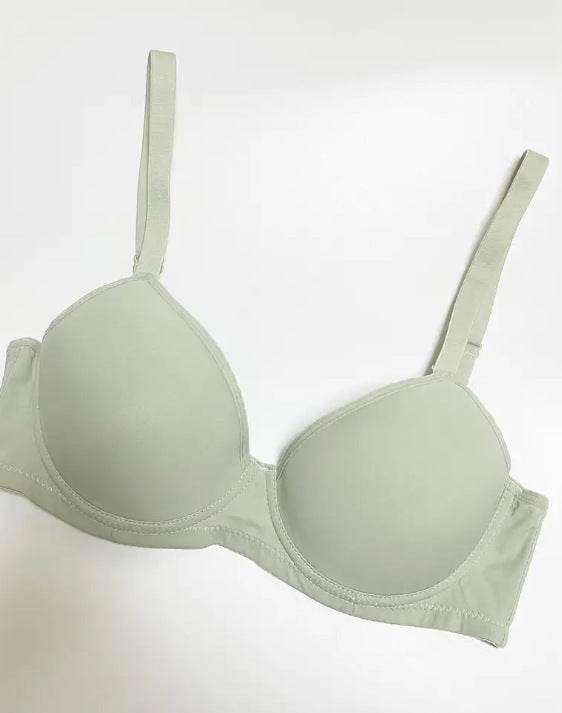 Push Up Breast Holding Thin Cup Bra With Steel Ring - MYLUXURY LANE ENTERPRISE