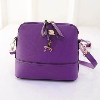 Women's Simple Toothpick Pattern Fashion Crossbody Shoulder Bag - MYLUXURY LANE ENTERPRISE