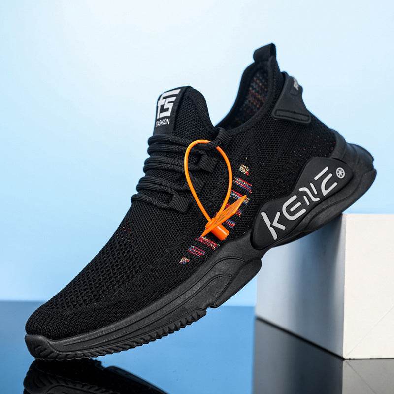 Plus Size Men's Sports Mesh Surface Soft Bottom Breathable Casual Shoes - MYLUXURY LANE ENTERPRISE