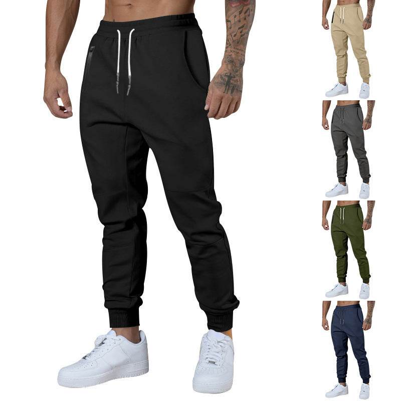 Men's Drawstring Sports Trousers Breathable - MYLUXURY LANE ENTERPRISE
