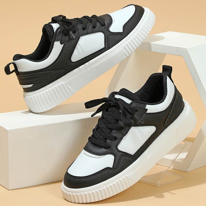 Platform Fashion Lace-up Casual Sneaker Soft Bottom Comfortable - MYLUXURY LANE ENTERPRISE