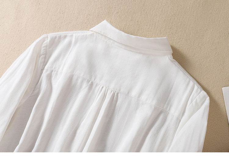 Women's Artistic Versatile Comfortable Casual Long-sleeved Loose Composite Top - MYLUXURY LANE ENTERPRISE