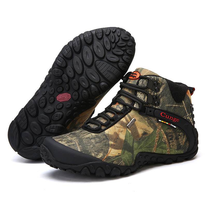 Camouflage Outdoor Climbing Boots Foreign Trade Men's Sports Camping Climbing Boots - MYLUXURY LANE ENTERPRISE