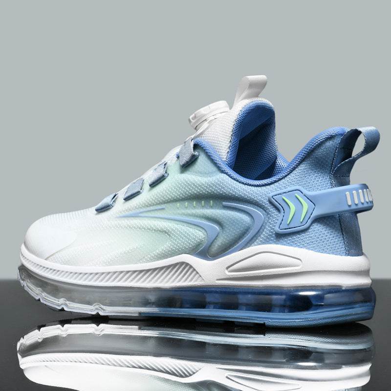 Rotating Buckle Full Palm Flying Woven Air Cushion Sneaker - MYLUXURY LANE ENTERPRISE