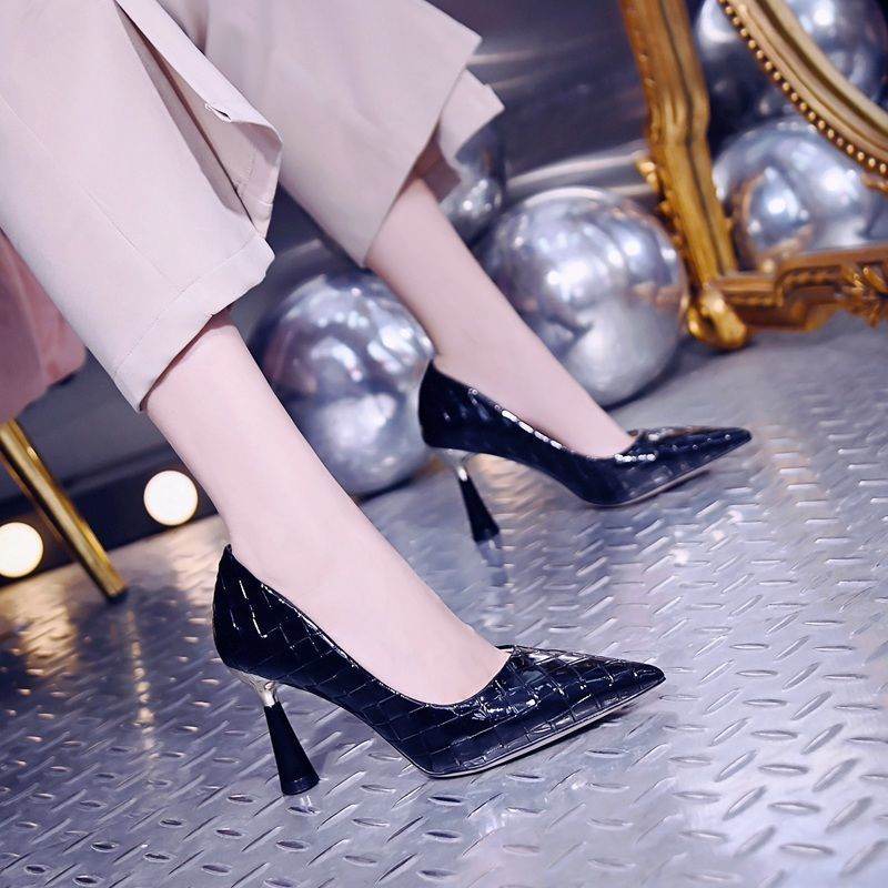 Woman High-heeled Shoes Stiletto Pointed Toe - MYLUXURY LANE ENTERPRISE