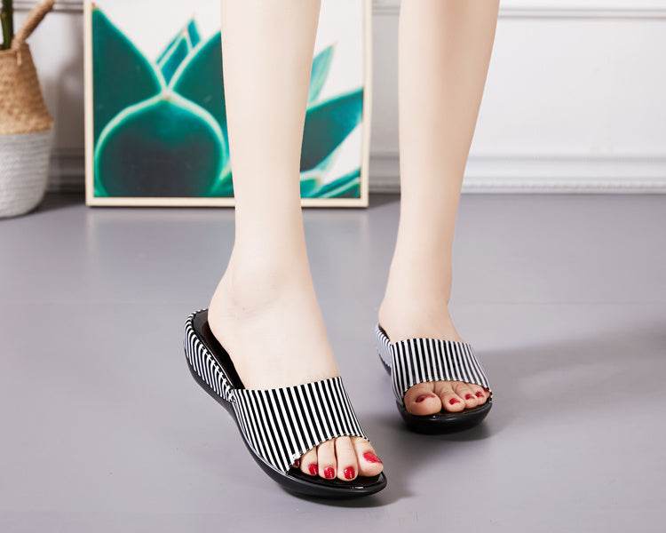 Women's Anti-slip Slope Heel Thick Sandals - MYLUXURY LANE ENTERPRISE