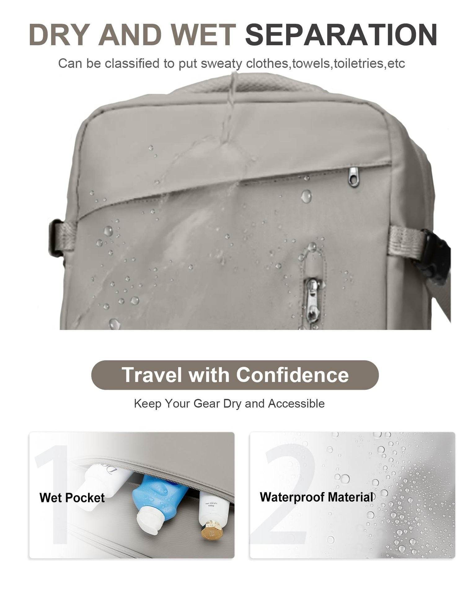 Large Capacity Multifunctional Travel Backpack - MYLUXURY LANE ENTERPRISE