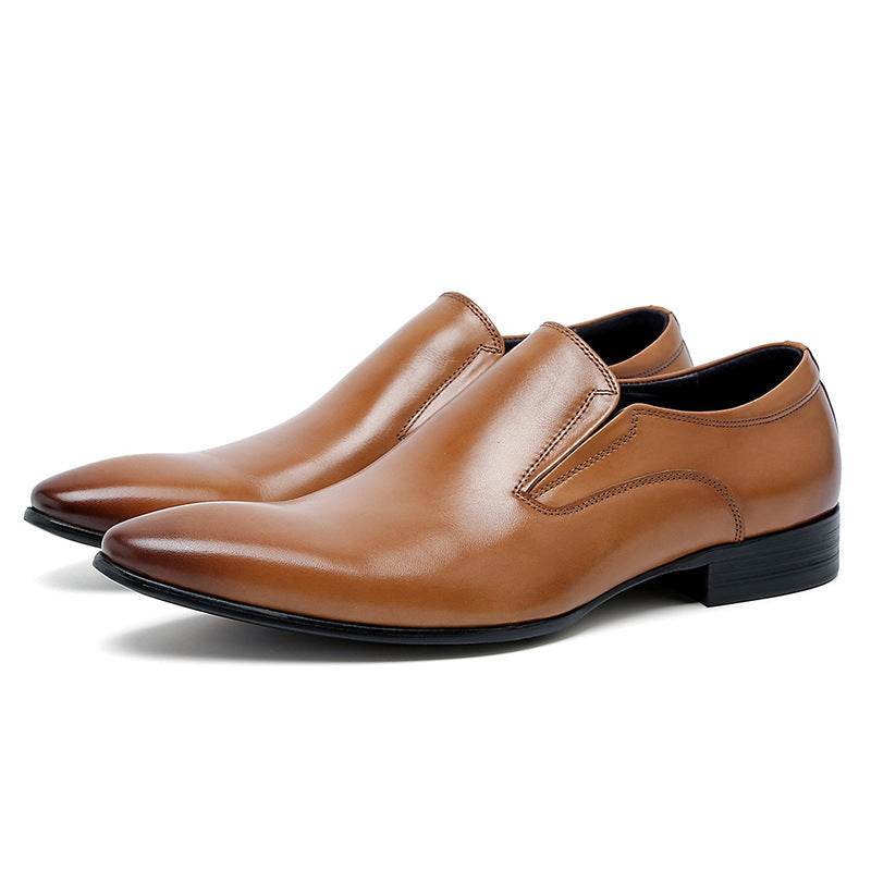 British Pointed Oxford Men's Shoes - MYLUXURY LANE ENTERPRISE