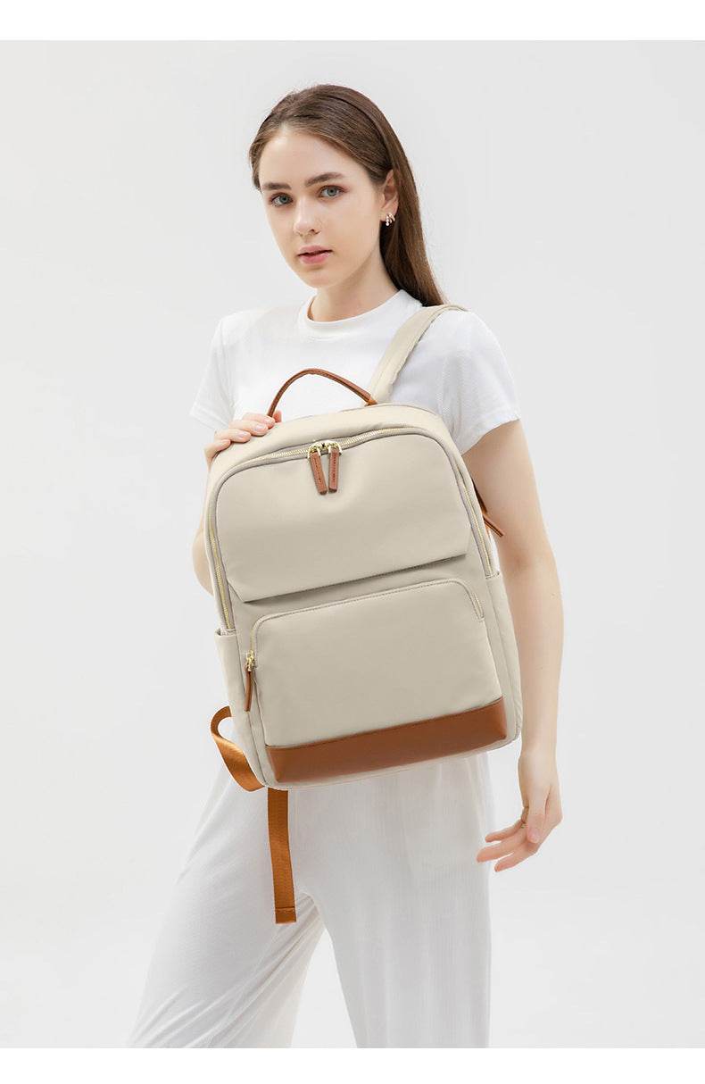 156-inch Computer Large Capacity Women's Lightweight Oxford Cloth Backpack Travel Bag - MYLUXURY LANE ENTERPRISE