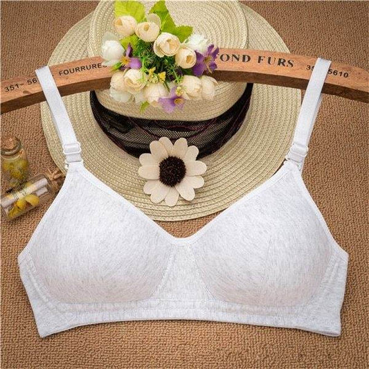 No Steel Ring Bra Cotton Girl Underwear - MYLUXURY LANE ENTERPRISE