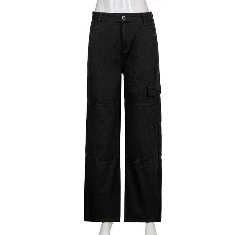 Women's Loose High-waist Straight-leg Casual Trousers - MYLUXURY LANE ENTERPRISE