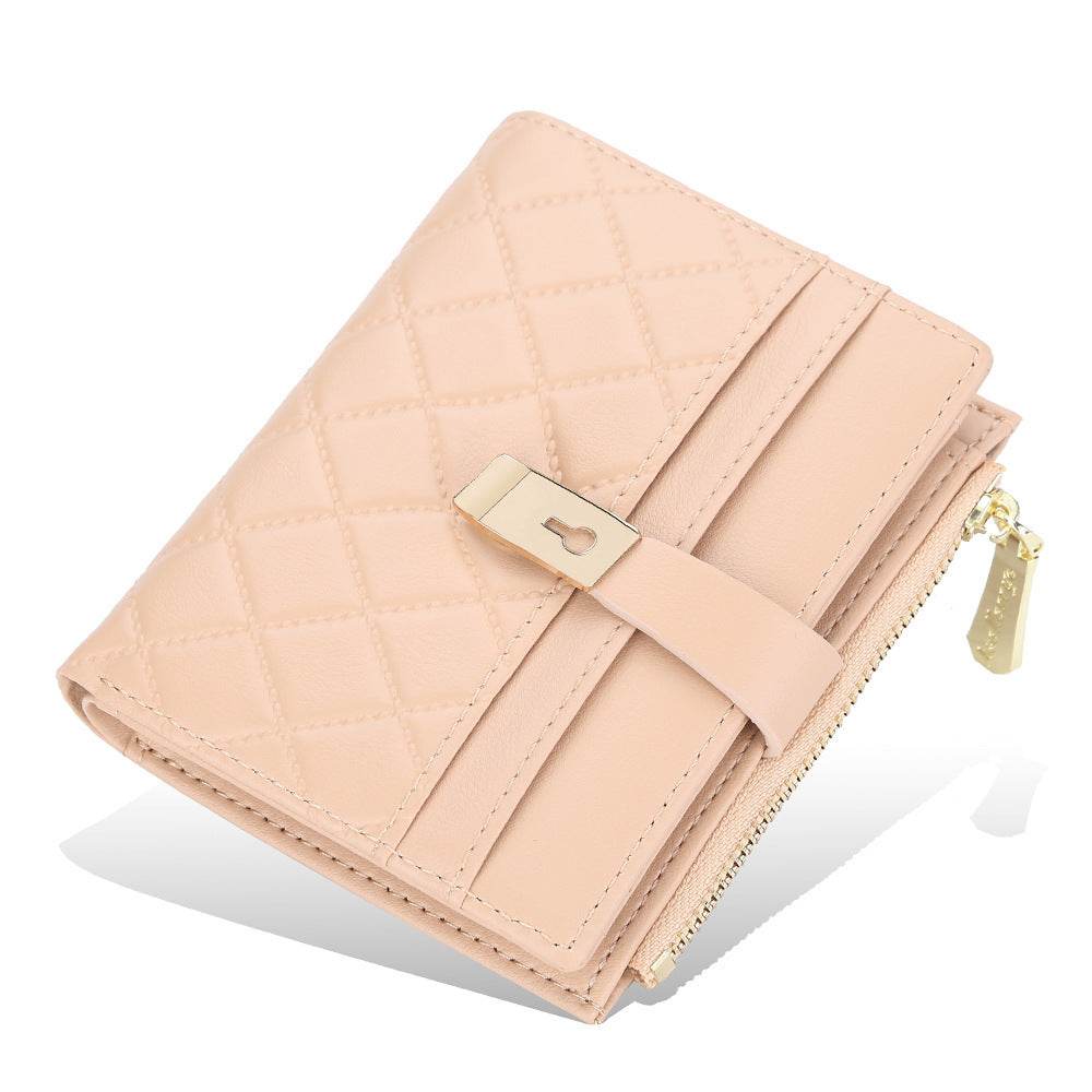 Purse Women's Short Omnibus Multi-card Wallet Zipper Wallet - MYLUXURY LANE ENTERPRISE