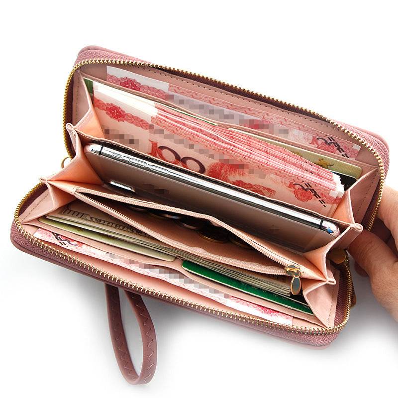 Women's Fashion Long Large Capacity Zipper Wallet - MYLUXURY LANE ENTERPRISE
