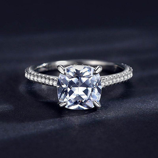 Sterling Silver Ring Women Fashion Luxury - MYLUXURY LANE ENTERPRISE