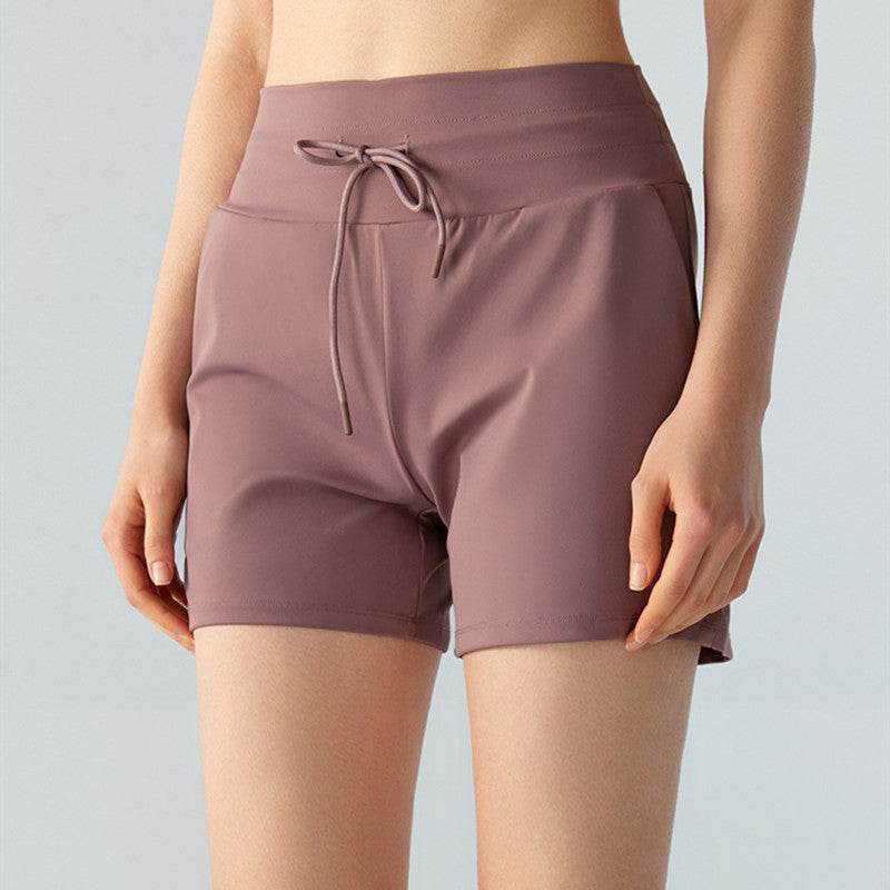 Fitness Shorts Women's Low Waist Belly Contracting - MYLUXURY LANE ENTERPRISE