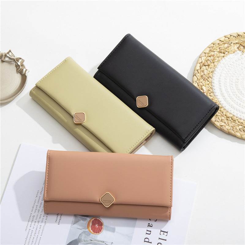 Women's Fashion Simple Multifunctional Tri-fold Wallet - MYLUXURY LANE ENTERPRISE