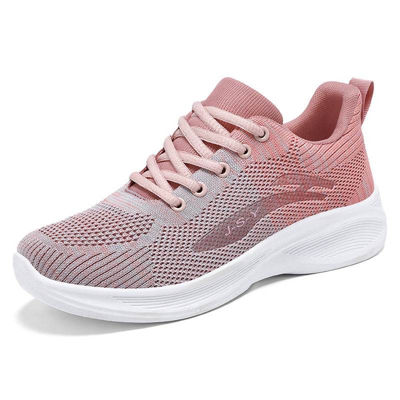 Soft Sole Sneakers Women's Breathable Flyknit - MYLUXURY LANE ENTERPRISE