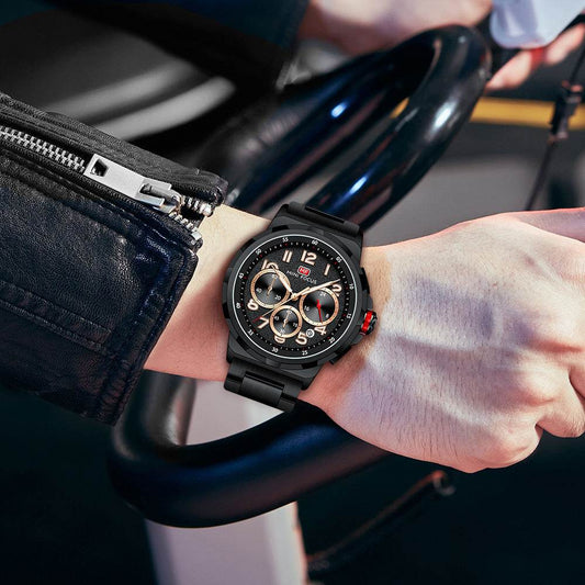 Fashion Business Men's Waterproof Quartz Watch - MYLUXURY LANE ENTERPRISE