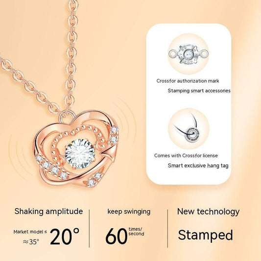Heart Necklace S925 Sterling Silver - MYLUXURY LANE ENTERPRISE