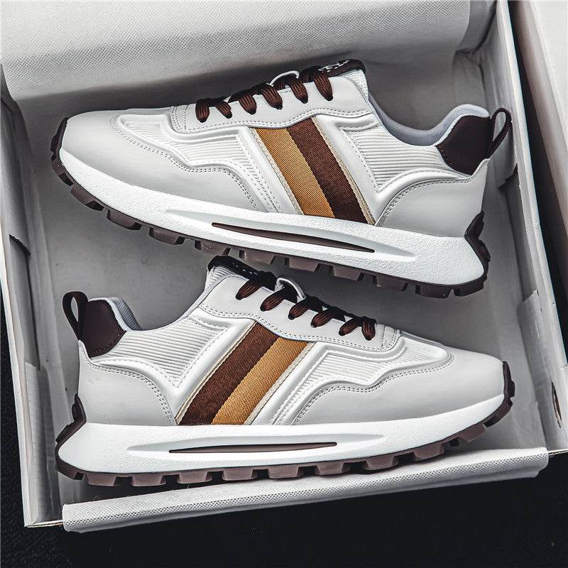 Comfortable Breathable Sports Running Shoes Thick Soft Bottom Student Leisure - MYLUXURY LANE ENTERPRISE
