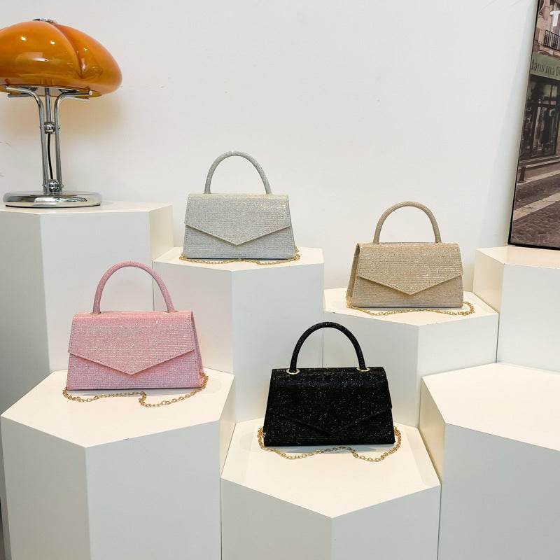 Fashion Diamond Small Square Bag For Women - MYLUXURY LANE ENTERPRISE