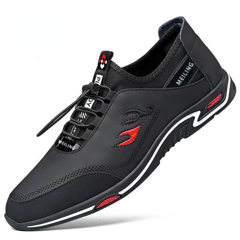 Summer New Men's Shoes Korean Style Men's Casual Shoes Lightweight Soft Sole Fashionable Men's Shoes Men's Sports Shoes - MYLUXURY LANE ENTERPRISE