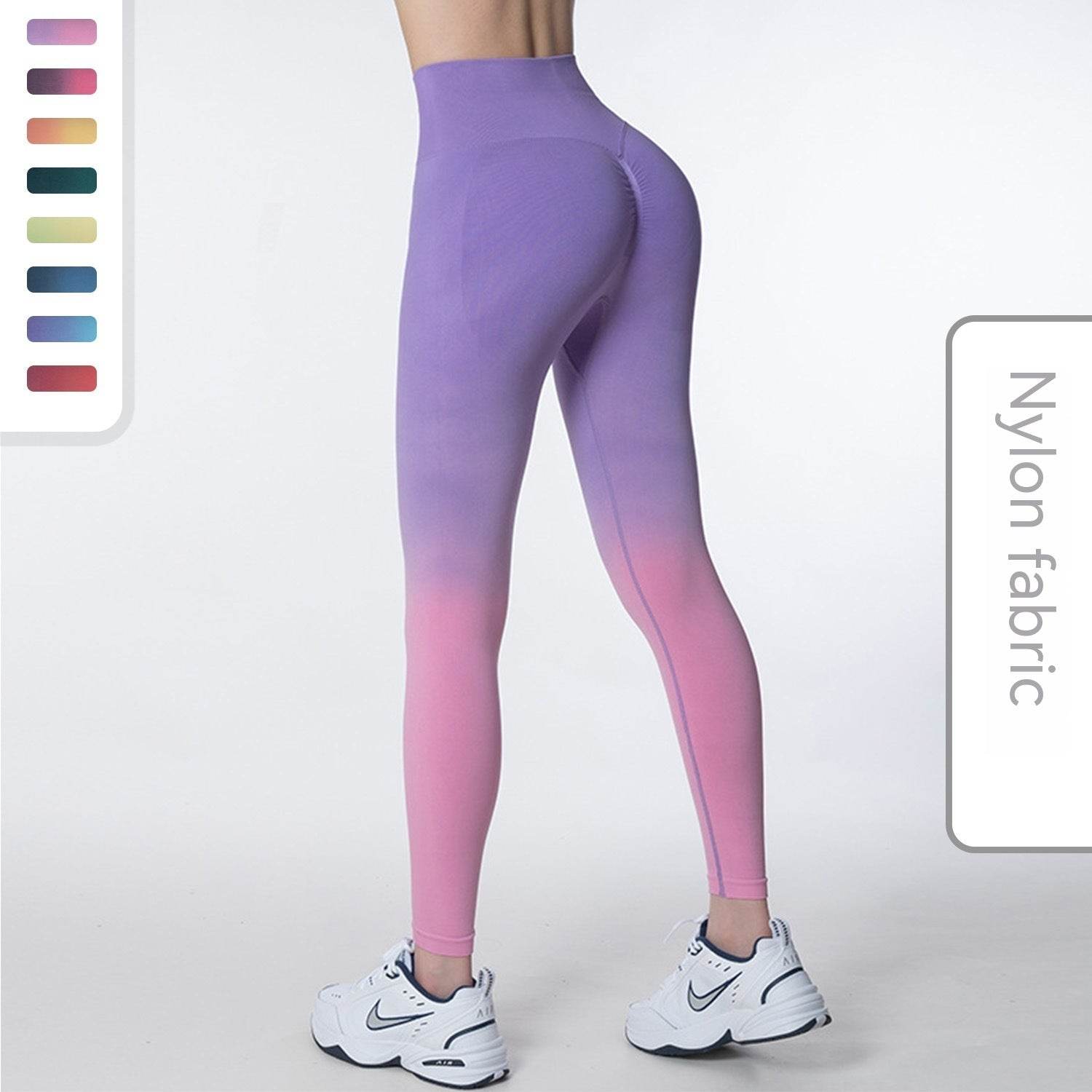 Women's Fashion Seamless Gradient Yoga Pants - MYLUXURY LANE ENTERPRISE