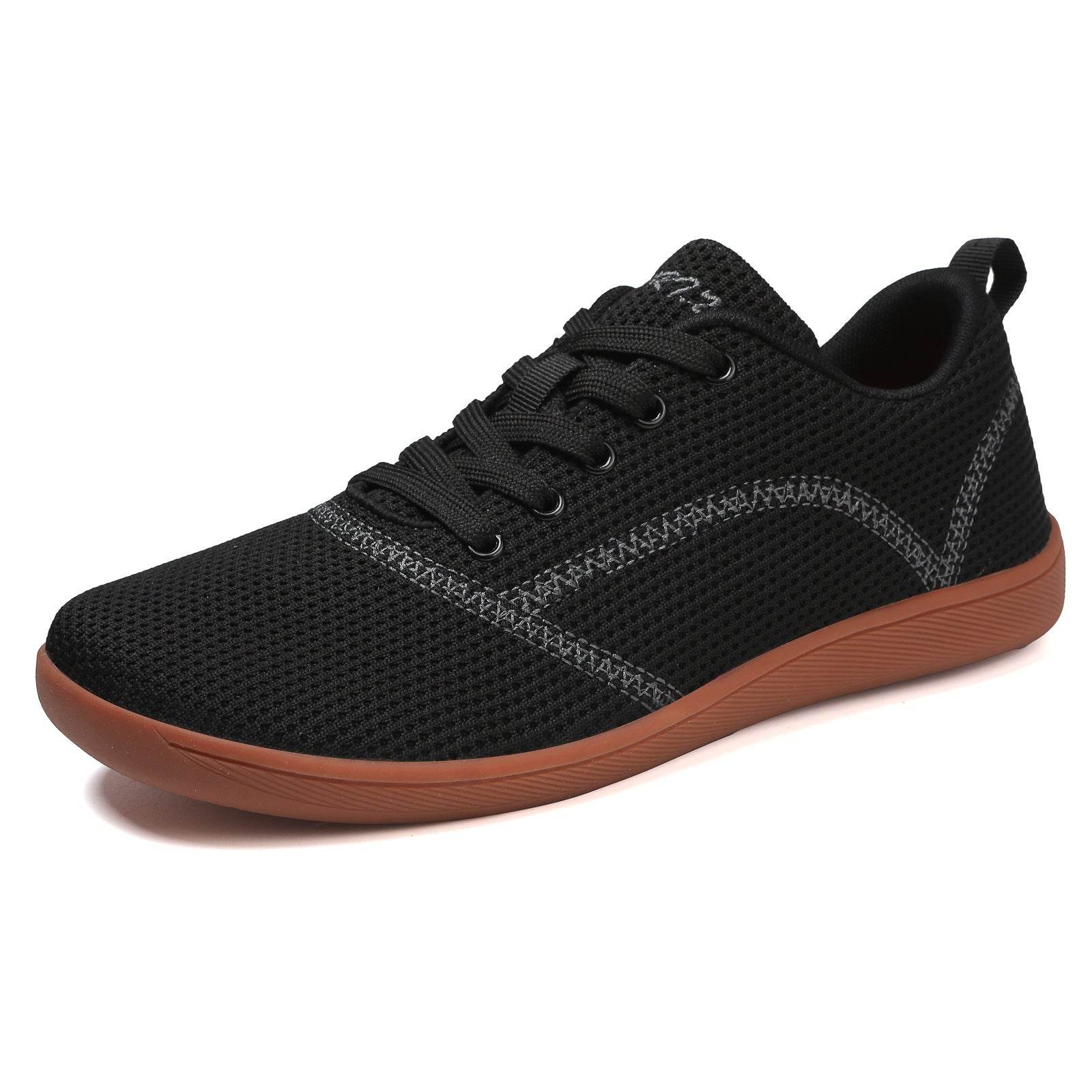 Wide Toe Breathable Shoes Flying Woven Slip-on Walking Shoes Casual Flat Training Shoes - MYLUXURY LANE ENTERPRISE