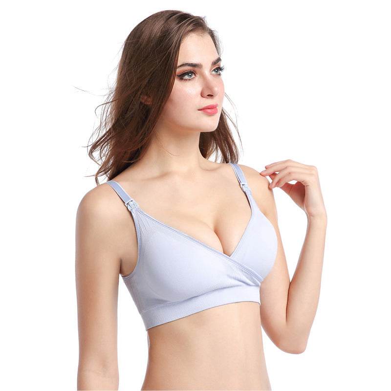 Large Size Breastfeeding Underwear Bra With Front Button Closure For Pregnant Women - MYLUXURY LANE ENTERPRISE