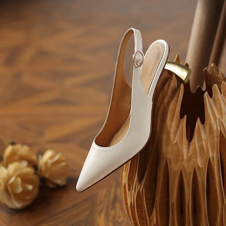 Women's Covered Toe Sandals With High Heels - MYLUXURY LANE ENTERPRISE