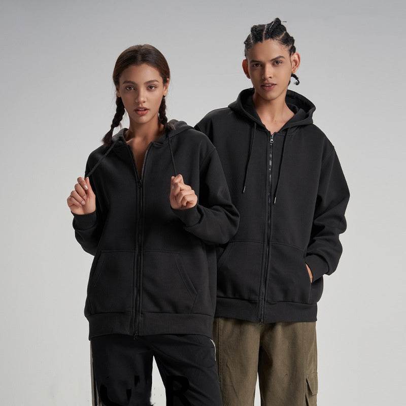 Zipper Men's Autumn And Winter New Pure Cotton Baggy Coat Sports Casual Top - MYLUXURY LANE ENTERPRISE