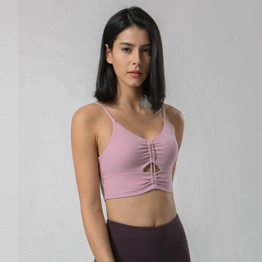 Fashion Beauty Back Fitness Camisole Sports Bra - MYLUXURY LANE ENTERPRISE