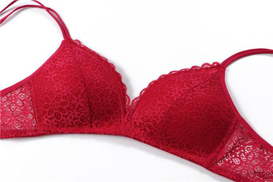 Cutout Lightweight Unwired Push Up Bra - MYLUXURY LANE ENTERPRISE